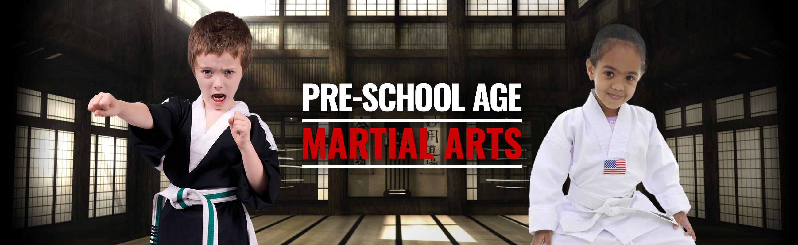 pre school age martial arts